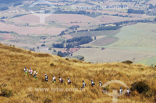  Hicking at Gaveão cume - Andradas region - Minas Gerais state - Brazil 