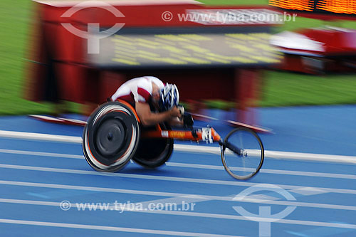  Athletism - race in wheel chair 