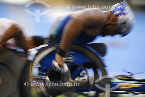  Athletism - race in wheel chair 