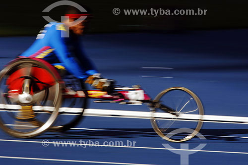  Athletism - race in wheel chair 