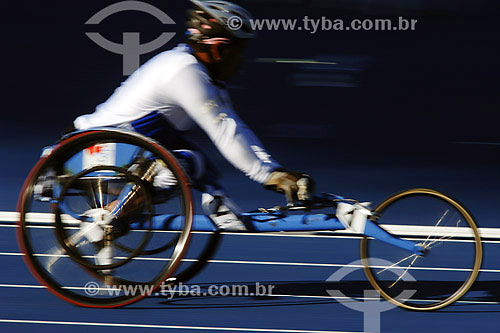  Athletism - race in wheel chair 