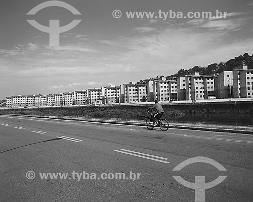  Bicycle pathway at Acari - Rio de Janeiro city - Rio de Janeiro state 