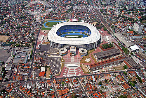 Aerial view of Joao Havelange Stadium (Engenhao) - Engenho de Dentro neighbourhood - Rio de Janeiro city - Rio de Janeiro  state - Brazil 