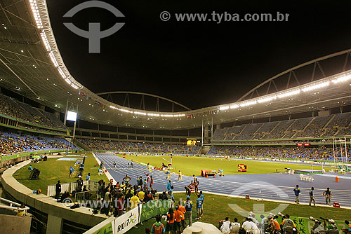  View of Joao Havelange stadium interior - Rio de Janeiro city - Rio de Janeiro state - Brazil  - Rio de Janeiro city - Rio de Janeiro state (RJ) - Brazil