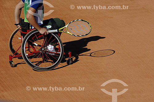  Tennis on wheelchair 