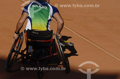  Tennis on wheelchair 