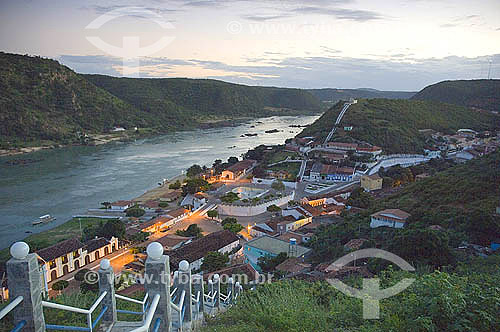  Piranhas city, located at Sao Francisco river bank - Alagoas state - Brazil - June 2005 