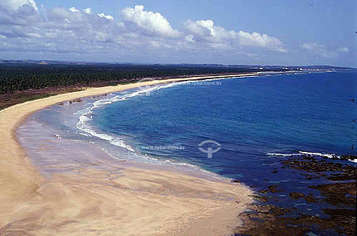  Aerial view of Poxim - Alagoas state - Brazil 
