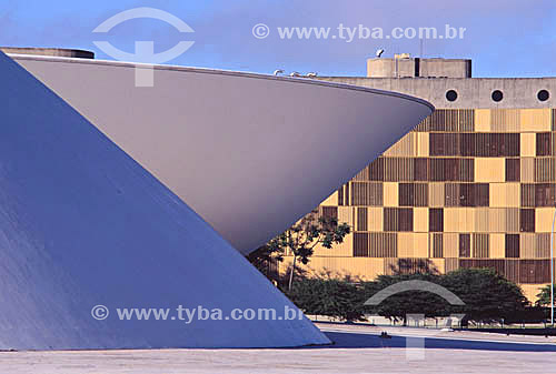  National Congress Building - Brasilia city* - Federal District - Brazil  *The city of Brasilia is World Patrimony for UNESCO since 12-11-1987. 