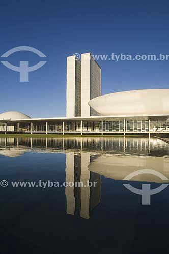  Brazilian National Congress - Brasilia city - Federal district - Brazil - august 2005  