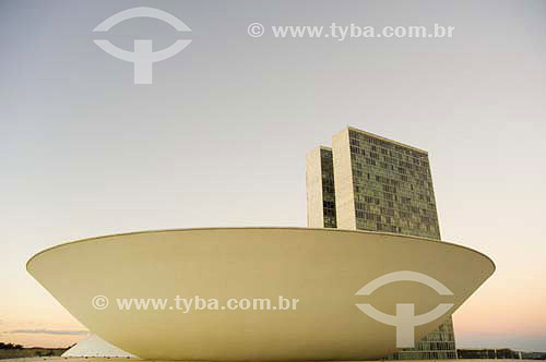  Brazilian National Congress - Brasilia city - Federal district - Brazil - august 2005 