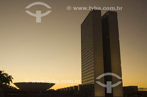  Brazilian National Congress - Brasilia city - Federal district - Brazil - august 2005 