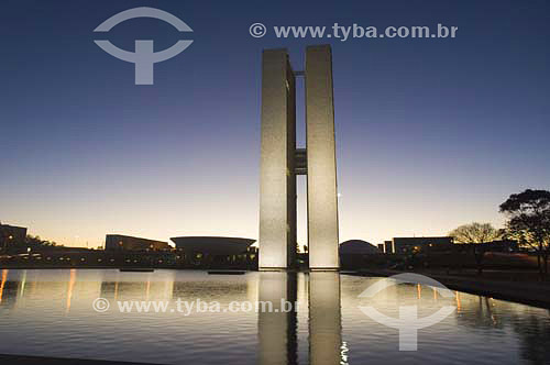  Brazilian National Congress - Brasilia city - Federal district - Brazil - august 2005 