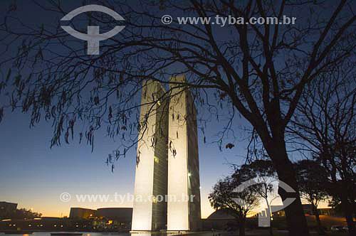  Brazilian National Congress - Brasilia city - Federal district - Brazil - august 2005 