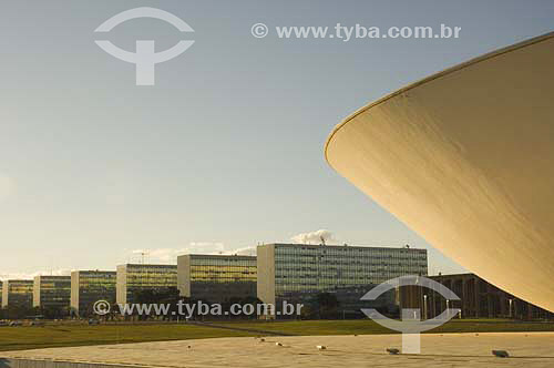  Brazilian National Congress and state departments  - Brasilia city - Federal district - Brazil - august 2005 