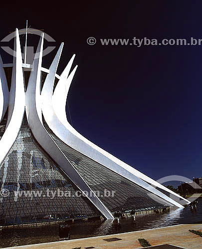  Brasilia Cathedral (1) - Brasilia city (2) - Federal District - Brazil  (1)The Cathedral is a National Historic Site since 08-13-85. (2)The city of Brasilia is World Patrimony for UNESCO since 12-11-1987. 