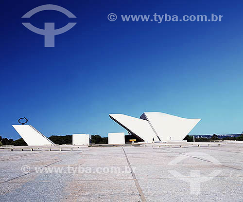  Pantheon - Brasilia city* - DF - Brasil  *The city of Brasilia is World Patrimony for UNESCO since 12-11-1987. 