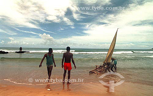  Fishermen with a 