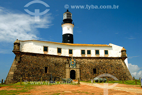  View of Barra Lighthouse - Salvador city - Bahia state - Brazil - 2006 