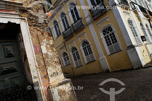  Architecture detail at Cachoeira village - Bahia state - Brazil - 05/2007 