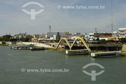  Boats at Sao Francisco river - Juazeiro town - Bahia - Brazil 