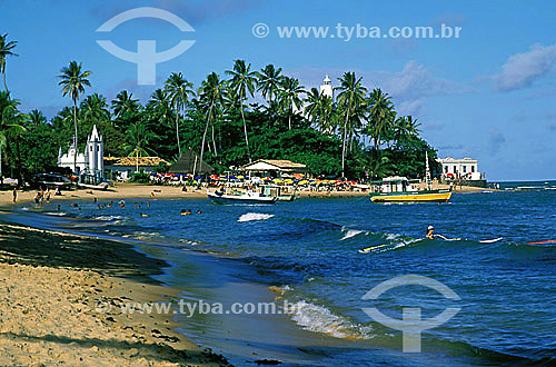  Chapel on the fishermen village beach - Praia do Forte Beach - Mata de Sao Joao - 