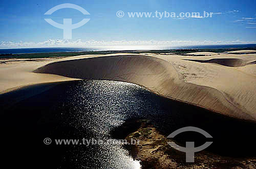  Dunes of sand in Fortaleza city - Ceara state - Brazil 