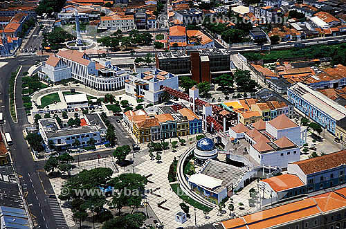  Aerial view of the 