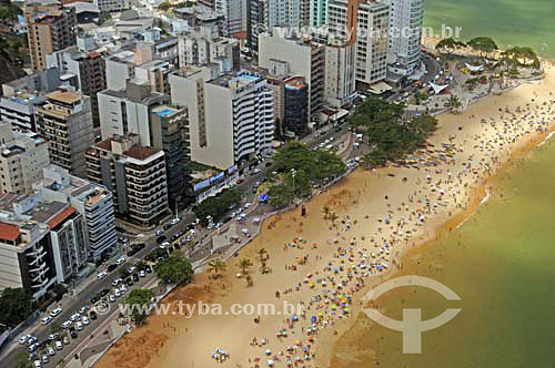  Aerial view of Vitoria coast - Espirito Santo state - Brazil - November 2006 