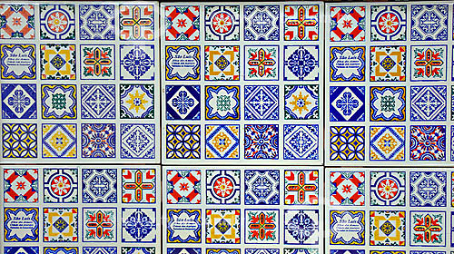  Tiles - Sao Luis city - Maranhao state - Brazil 