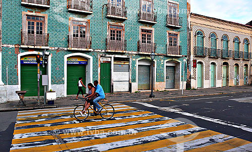  Historic center of Sao Luis city - Maranhao state - Brazil 