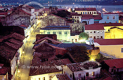  Sao Luis city* at night - Maranhao State - Brazil  *The city is World Heritage for UNESCO since 12-04-1997 and the architectural and town planning group of the city is National Historic Site since 03-13-1974. 