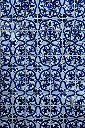  Portuguese tiles in Sao Luis city - Maranhao state - Brazil - July 2007 
