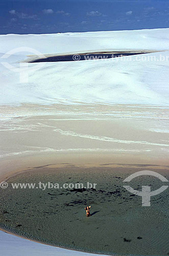  Sand dunes Lençois of the Maranhenses National Park - Maranhao State - Brazil 