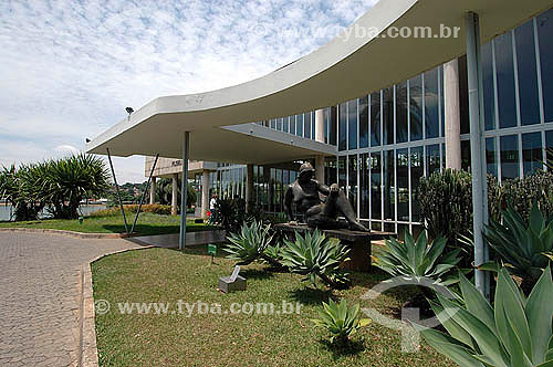  Pampulha art museum, Niemeyer project - Belo Horizonte city - Minas Gerais State - Brazil 