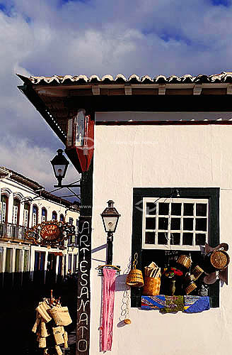  Artcraft store located in a old house at Mariana city - Minas Gerais state - Brazil 