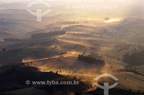  View of Serra da Mantiqueira region - Minas Gerais state - Brazil 