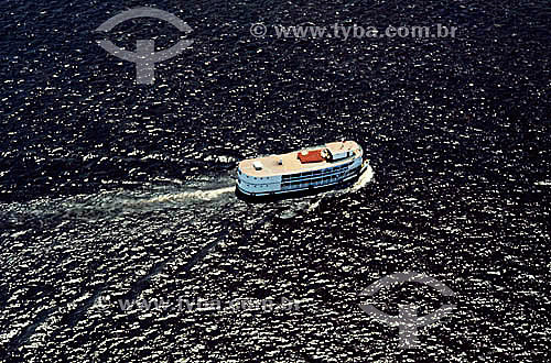  Chalana - typical boat of the north region of Brazil - next Belem city - Para state - Brazil 