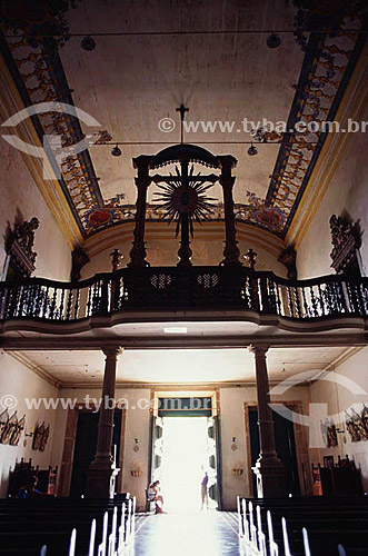  Interior of the Sao Bento Monastery - Olinda city* - Pernambuco state - Brazil  * The citty is a UNESCO World Heritage Site since 17-12-1982 and its architectural and town planning joint is a National Historic Site since 19-04-1968. 