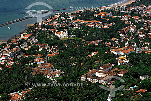  Aerial view of Olinda city - Pernambuco State - Brazil 