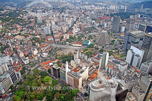  Aerial view of Rio de Janeiro city center - Rio de Janeiro state - Brazil 