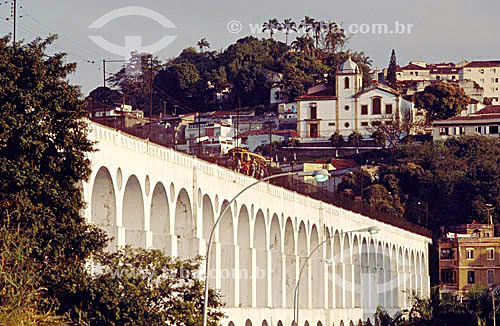  Arcos da Lapa (Lapa Arches)* - Rio de Janeiro city - Rio de Janeiro state - Brazil  * A Roman-style aqueduct from the mid-eighteenth-century with 42 arches in two tiers from Brazil`s colonial period. It has been converted into a tramway. It is a Nat 