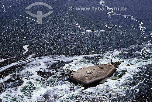  Laje Fortress in the Guanabara Bay entrance - Rio de Janeiro city - Rio de Janeiro state - Brazil 