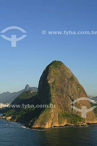  Aerial view of the Sugar Loaf (*) - Rio de Janeiro city - Rio de Janeiro state - Brazil - July of 2006  *Commonly called Sugar Loaf Mountain, the entire rock formation also includes Urca Mountain and Sugar Loaf itself (the taller of the two).This wh 