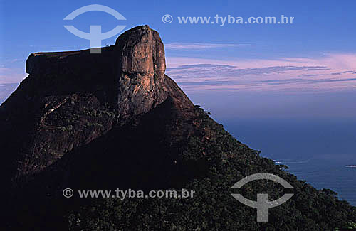  Rock of Gavea* - Rio de Janeiro city - Rio de Janeiro state - Brazil  * The Rock of Gavea is a National Historic Site since 08-08-1973. 