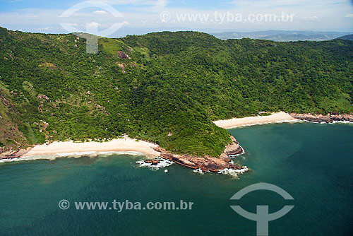  Aerial view of beaches at Guaratiba neighbourhood - Rio de Janeiro city - Rio de Janeiro state - Brazil 