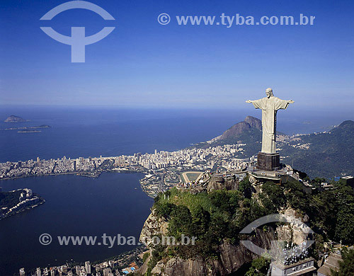  Christ the Reedemer and Corcovado mountain - Rio de Janeiro city - Rio de Janeiro state - Brazil 