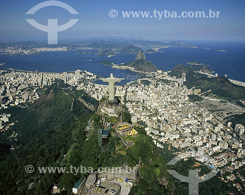  Christ the Reedemer and Corcovado mountain - Rio de Janeiro city - Rio de Janeiro state - Brazil 