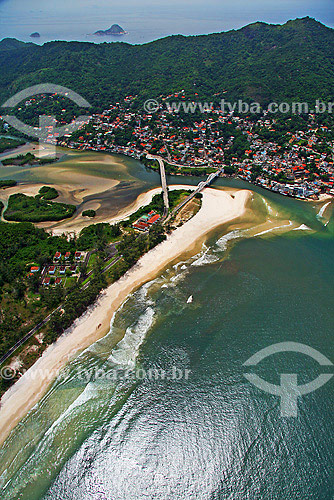  Aerial view of part of Guaratiba neighbourhood - Rio de Janeiro city - Rio de Janeiro state - Brazil 