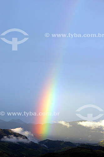  Rainbow at Mantiqueira Mountain range - Visconde de Maua city - Rio de Janeiro state - Brazil 